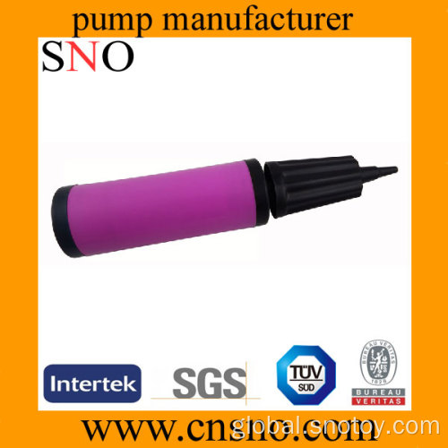 Plastic Pump  colorful two function hand pump for balls Manufactory